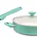 Alt View 12. GreenPan - Rio Ceramic Non-Stick 16-Piece Cookware Set - Turquoise.