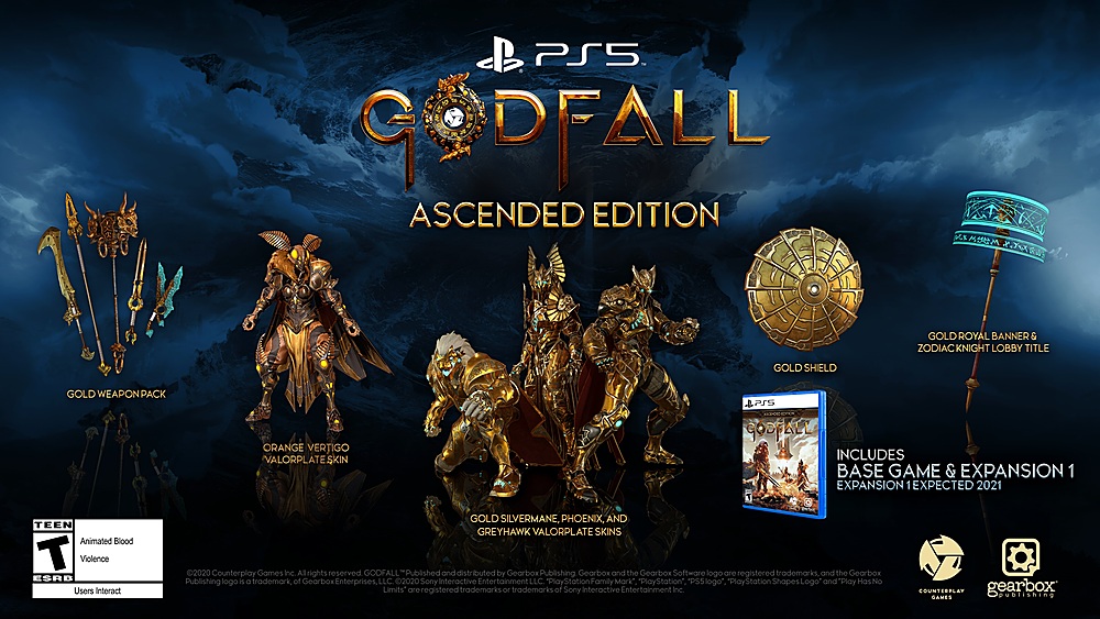 Left View: Godfall Ascended Edition - PlayStation 5