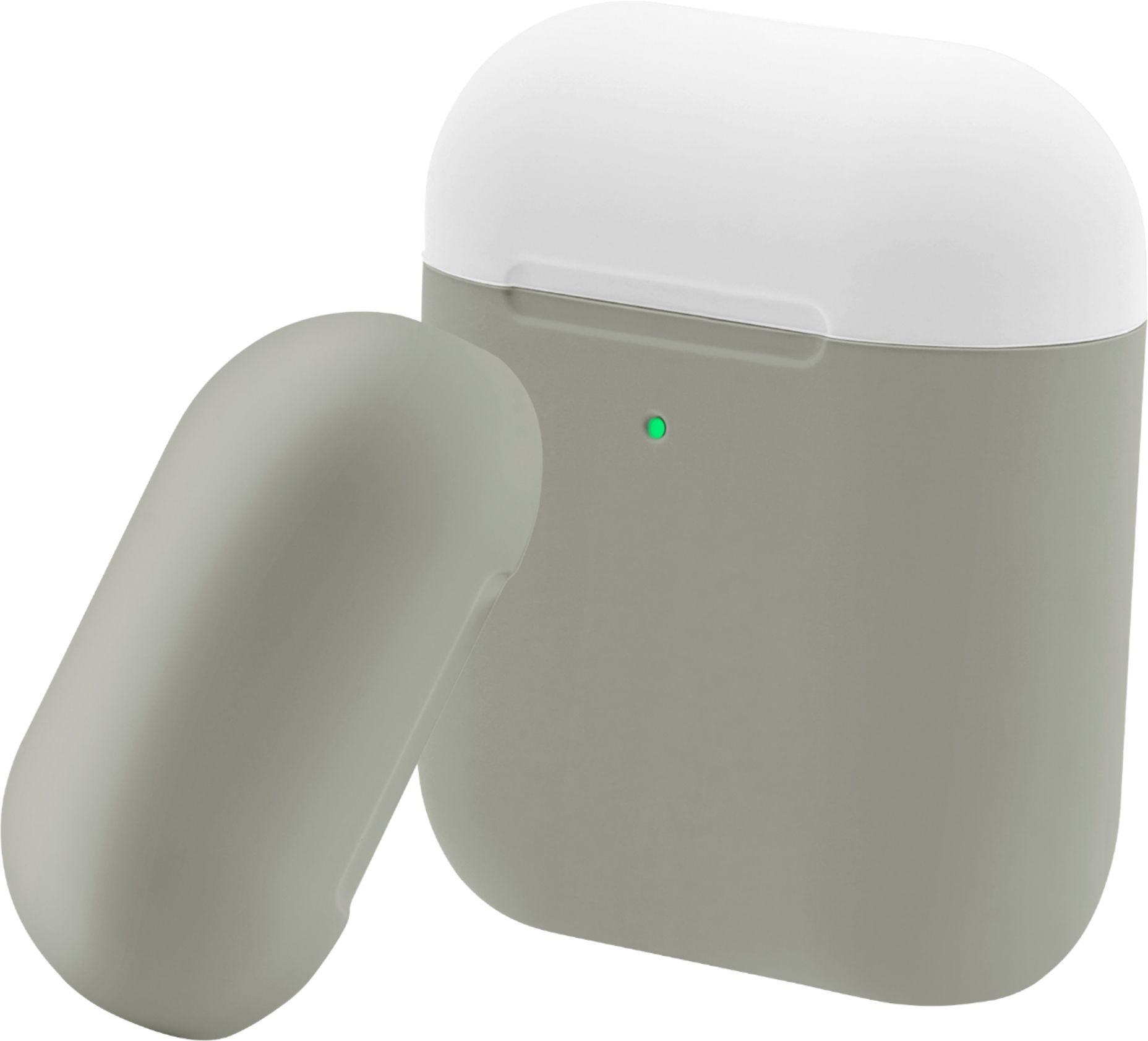 Angle View: NEXT - Sport Case DUO for Apple AirPods - Gray