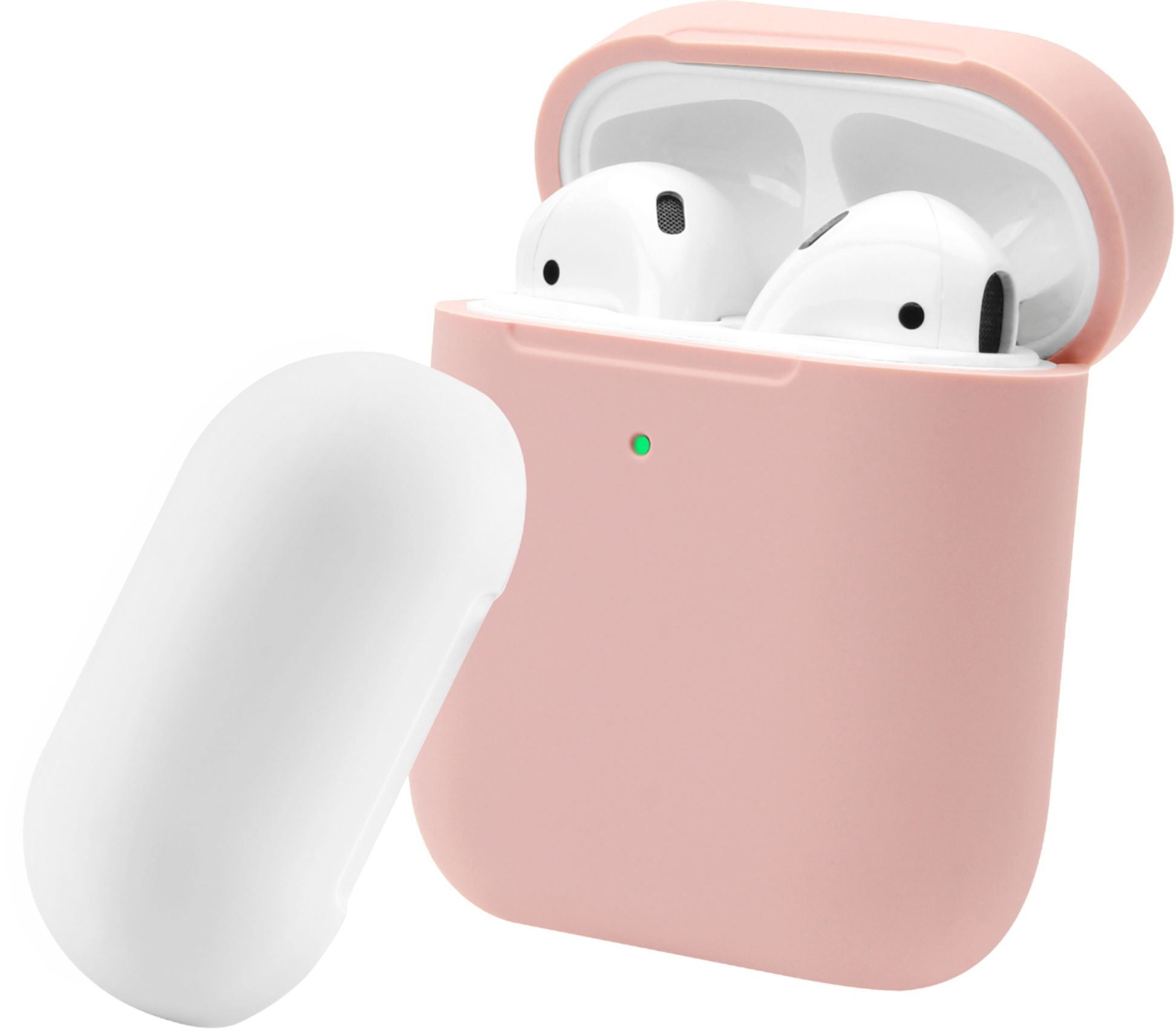 Left View: NEXT - Sport Case DUO for Apple AirPods - Pink