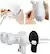 Alt View 13. Wasserstein - 3-in-1 Floodlight for Ring Stick Up Cam Battery and Ring Spotlight Cam Battery - White.