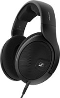 Sennheiser - HD 560S Wired Open Aire Over-the-Ear Audiophile Headphones - Black - Front_Zoom