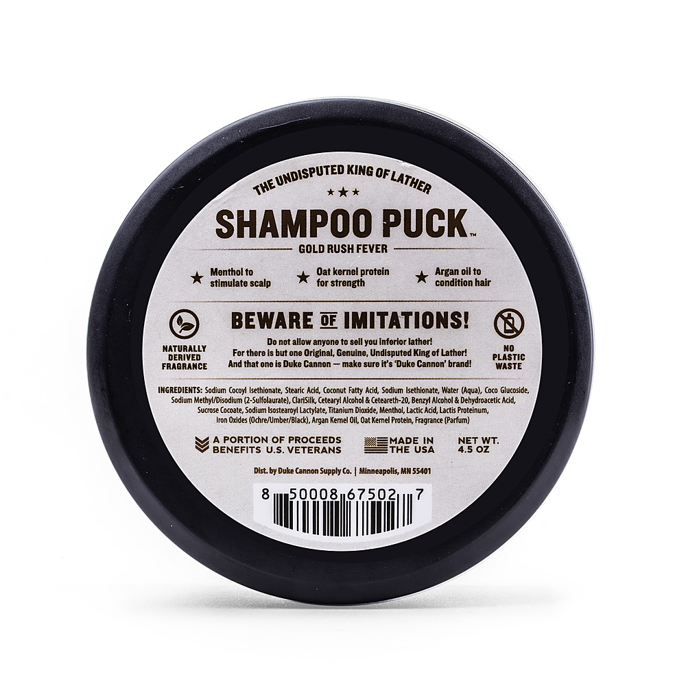 Angle View: Duke Cannon - Shampoo Puck - Gold Rush Fever - Multi