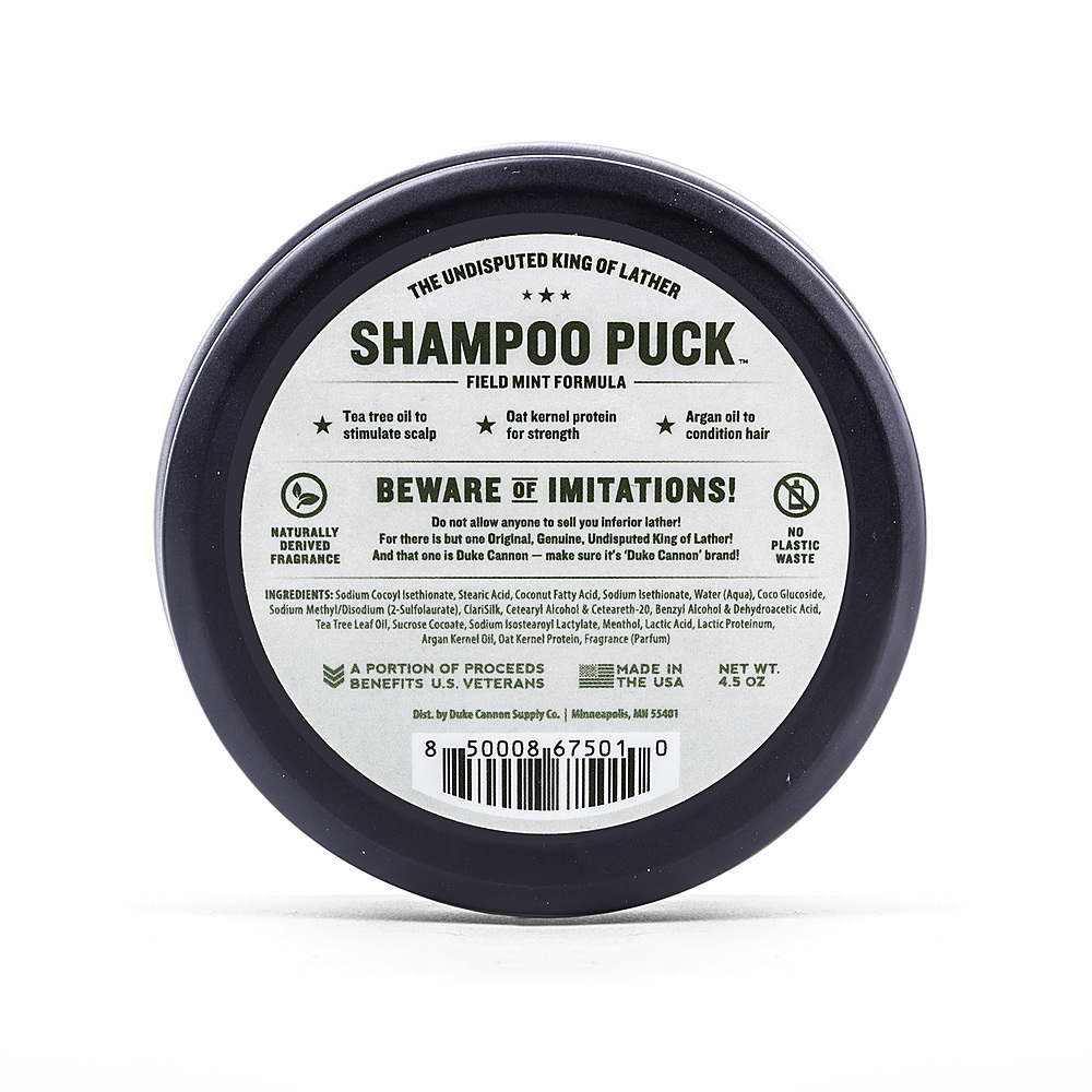 Angle View: Duke Cannon - Shampoo Puck - Field Mint - Multi