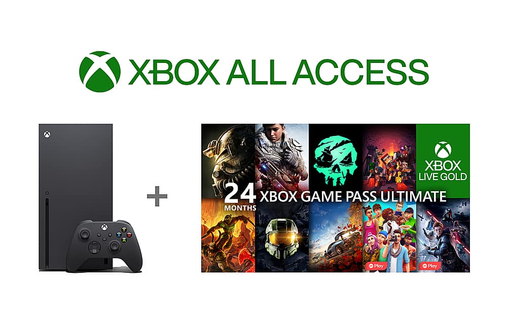 Microsoft 24mo Xbox Game Pass Ultimate membership Xbox All Access Xbox  Series X [Digital] RFS-00022 - Best Buy