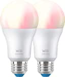 WiZ - A19 60W Bulbs (2-Pack) - Color