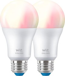 WiZ - A19 60W Bulbs (2-pack) - Color - Front_Zoom