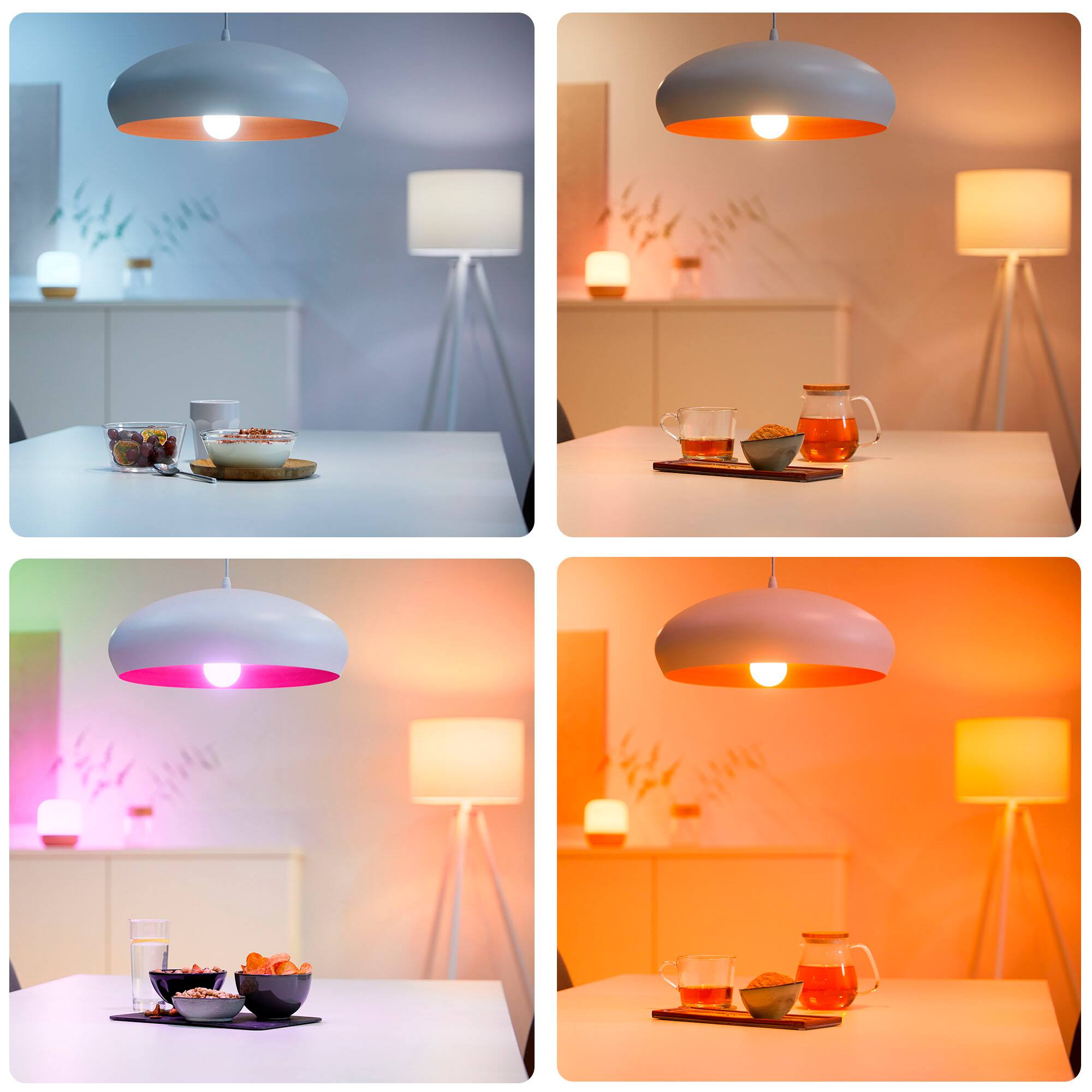 Alt View 11. WiZ - A19 60W Bulbs (2-Pack) - Color.