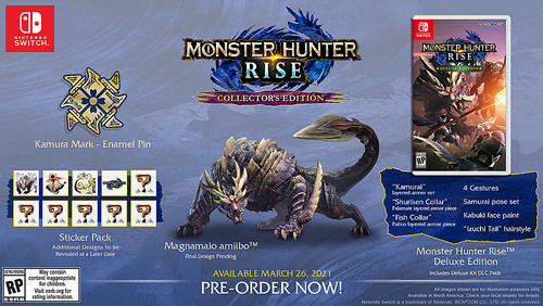 Monster Hunter Rise Collector's Edition - Nintendo Switch