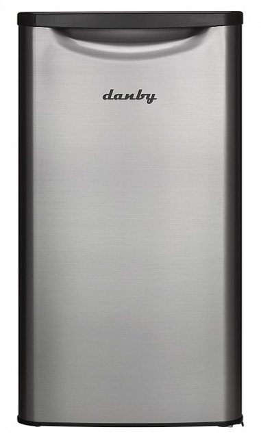 Danby – 3.3 cu. ft. Compact Refrigerator – Silver