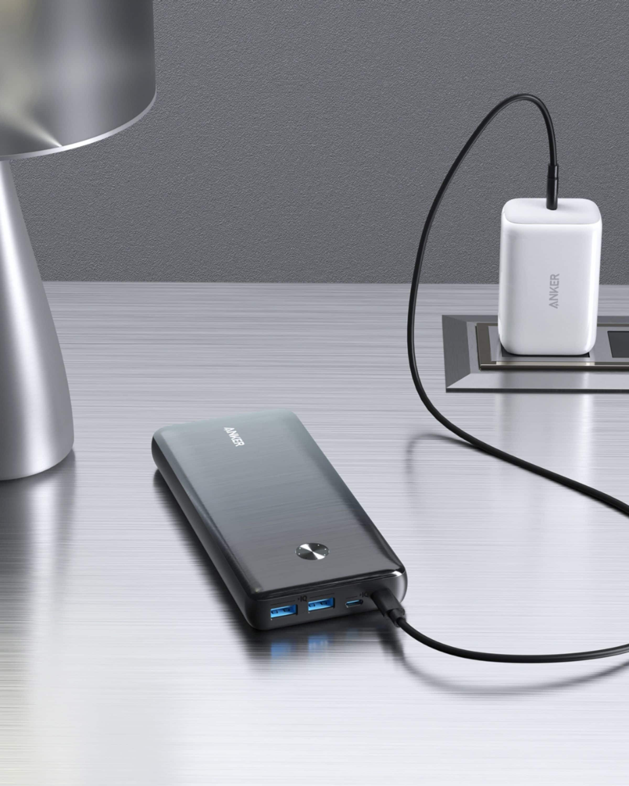 Anker A2724anker Powercore Iii Elite 10000mah Pd 30w Power Bank With Usb-c  Cable