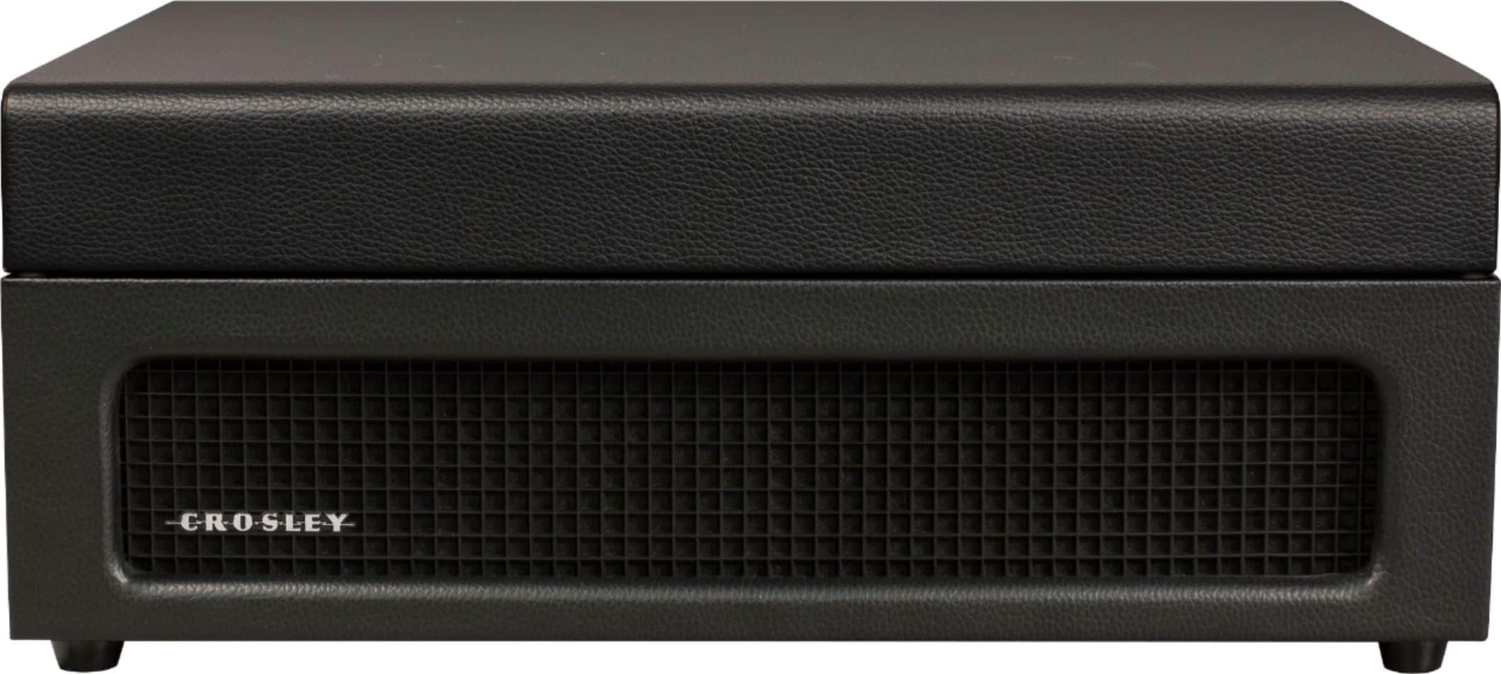 Alt View 11. Crosley - Voyager Turntable - Black.