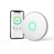 Front Zoom. Airthings - Wave Smart Radon Detector with Free App, Temp and Humidity Monitor, Battery Operated, No Lab Fees. - White.