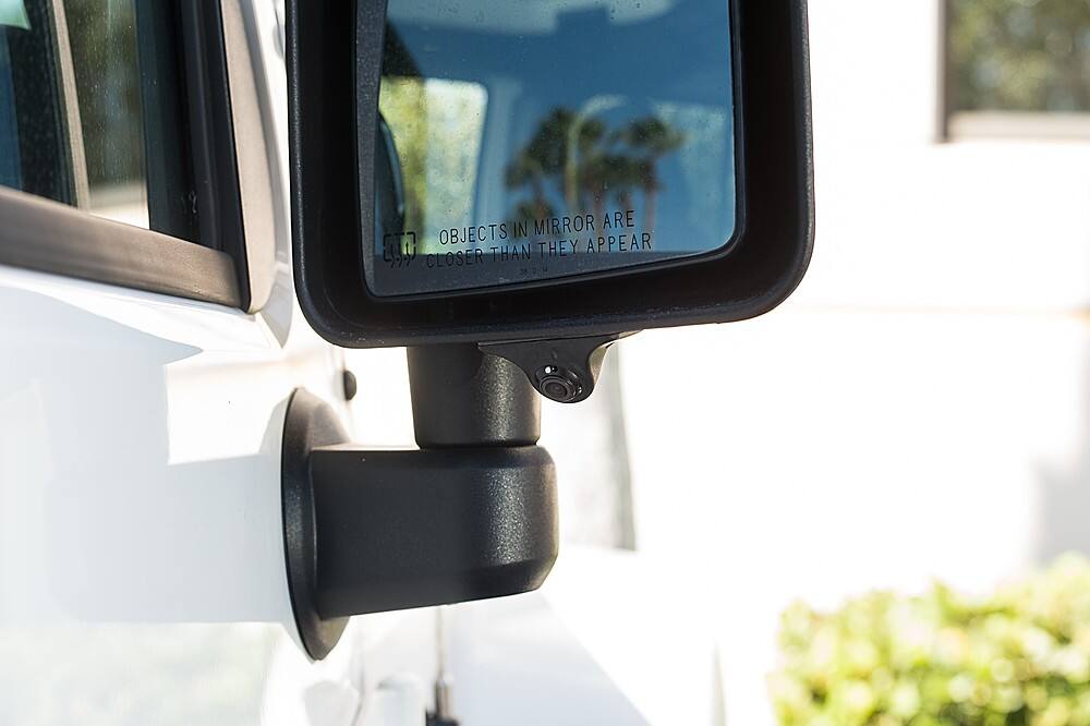 Alt View 12. EchoMaster - Universal Self-Adhesive Side-View Mirror Blind Spot Camera - Black.