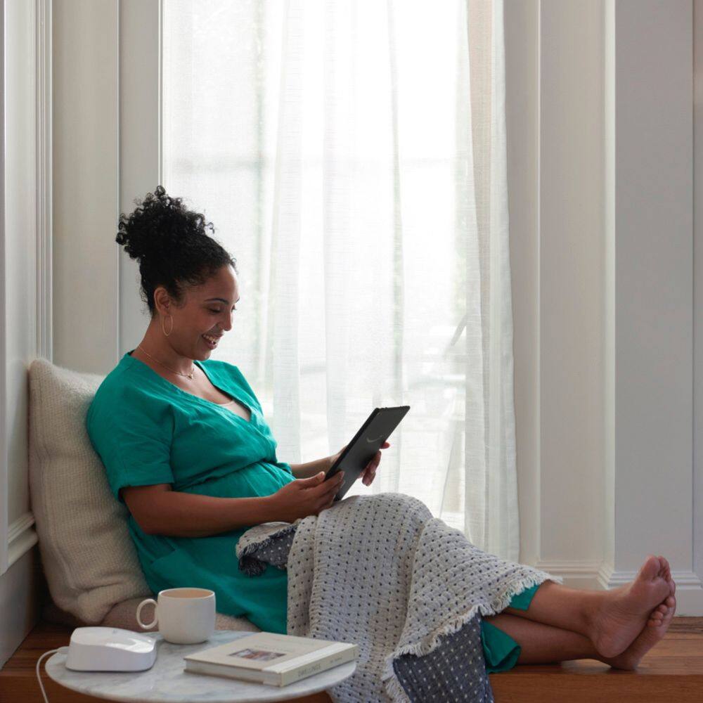 Alt View 12. eero - Pro 6 AX4200 Tri-Band Mesh Wi-Fi 6 System (3-pack) - White.