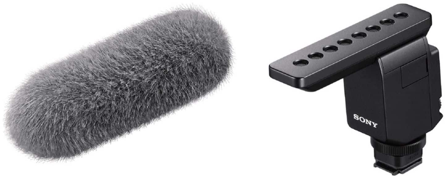 Alt View 12. Sony - ECMB1M Omnidirectional Shotgun Microphone - Black.