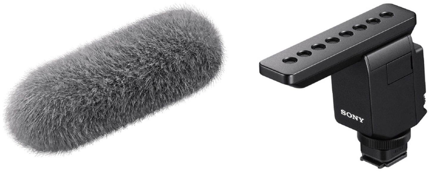 Alt View 12. Sony - ECMB1M Omnidirectional Shotgun Microphone - Black.