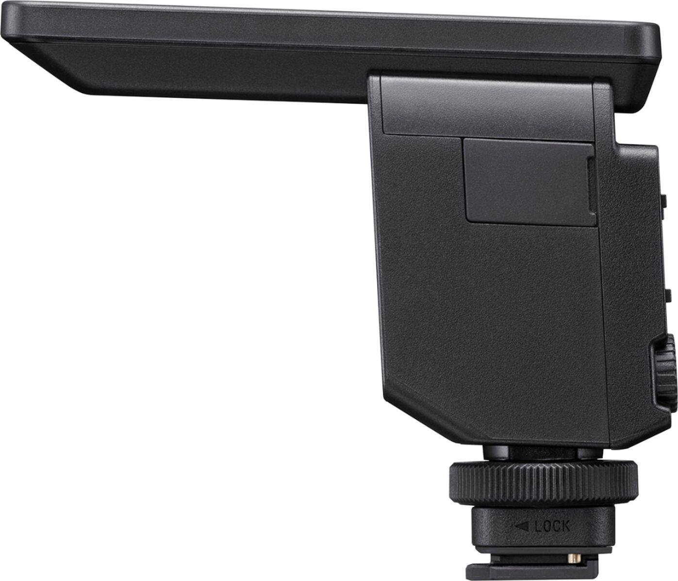 Left. Sony - ECMB1M Omnidirectional Shotgun Microphone - Black.