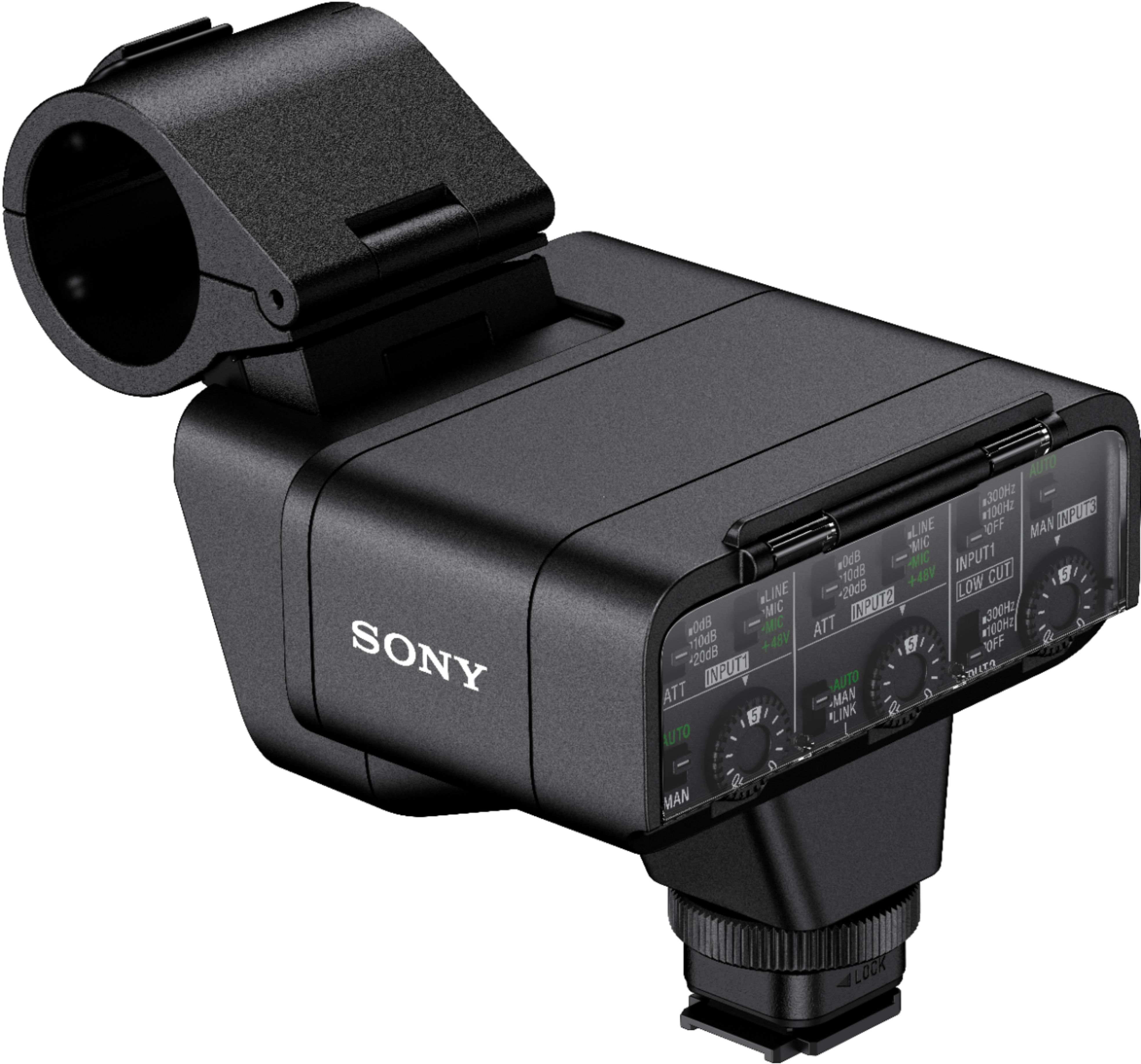Sony – Alpha Digital XLR Adaptor Kit with Microphone