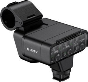 Sony - XLRK3M Dual Channel Digital XLR Adaptor Kit with Shotgun Microphone