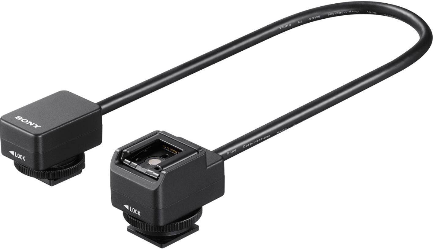 Alt View 15. Sony - XLRK3M Dual Channel Digital XLR Adaptor Kit with Shotgun Microphone - Black.