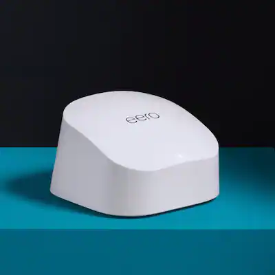 eero - 6 Dual-band Mesh Wi-Fi 6 Extender (1-pack) (Add-on Only) - White eero - 6 Dual-band Mesh Wi-Fi 6 Extender (1-pack) (Add-on Only) - White