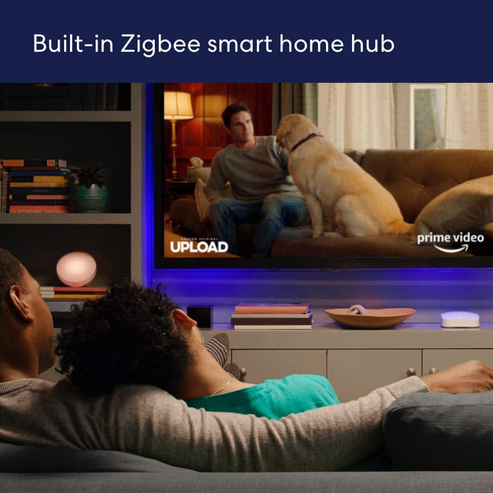 Built-in Zigbee smart home hub CO..E. UPLOAD prime video