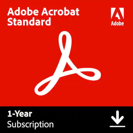Front. Adobe - Acrobat Standard PDF Software.