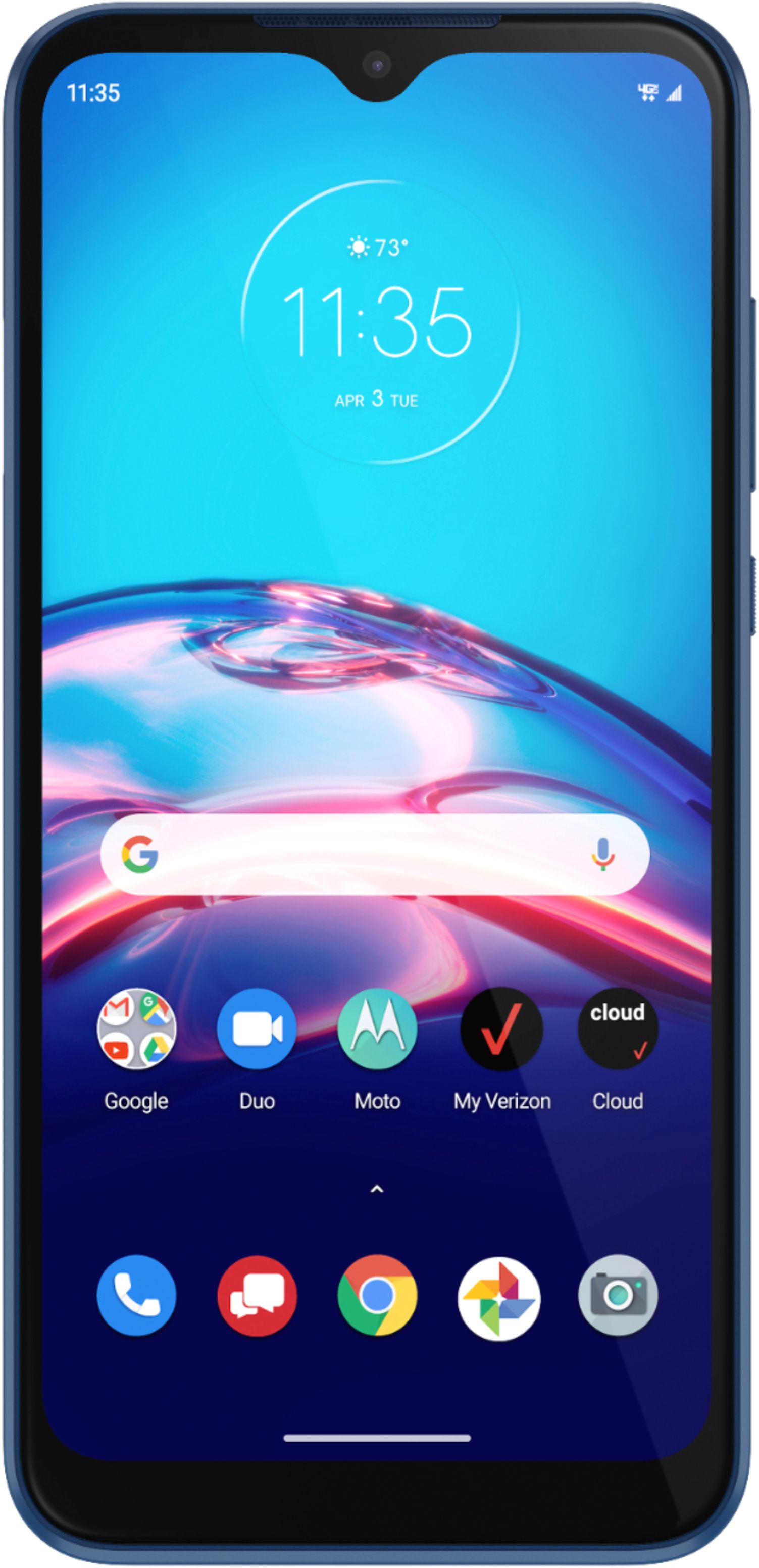 Verizon Prepaid Motorola Moto E 32gb Midnight Blue Motxt20522pp Best Buy