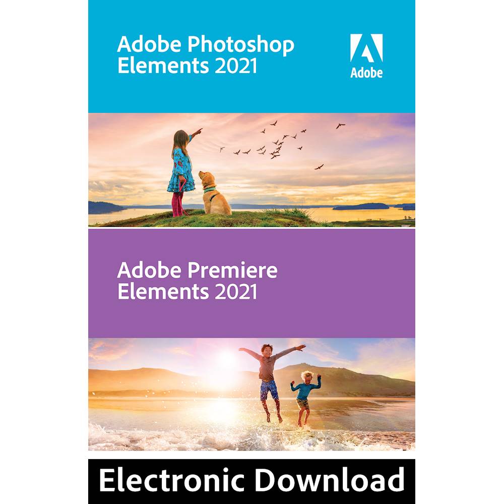 Best Buy: Adobe Photoshop Elements 2021 & Premiere Elements 2021 ...