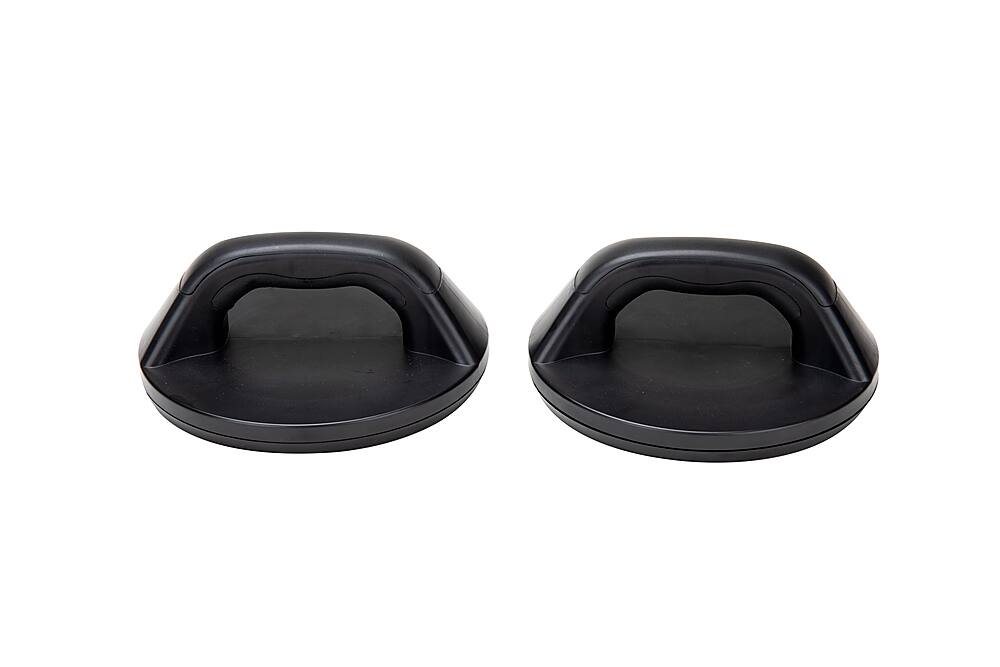 Front. Mind Reader - Mind Reader 2 Pack Ergonomic Push Up Stand - Black.
