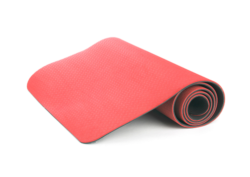 Mind Reader 1/4 inch Pro Yoga Mat - Red