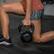 Alt View 16. Tru Grit - 70-lb Cast Iron Kettlebell - Black.