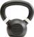 Left. Tru Grit - 10-lb Cast Iron Kettlebell - Black.