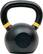 Left. Tru Grit - 35-lb Cast Iron Kettlebell - Black.