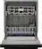 Alt View 12. Frigidaire - Frigidaire 24" Front Control Built-In Dishwasher, 62dba - Black.