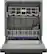 Alt View 12. Frigidaire - Frigidaire 24" Front Control Built-In Dishwasher, 62dba - Stainless Steel.