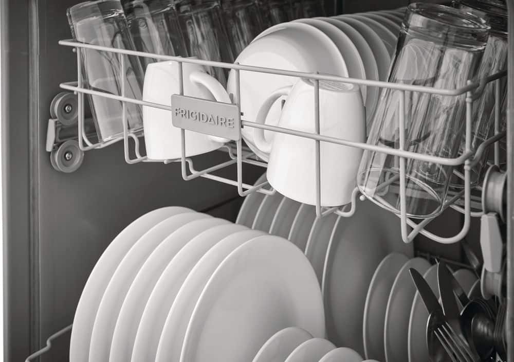 Alt View 14. Frigidaire - Frigidaire 24" Front Control Built-In Dishwasher, 62dba - Stainless Steel.