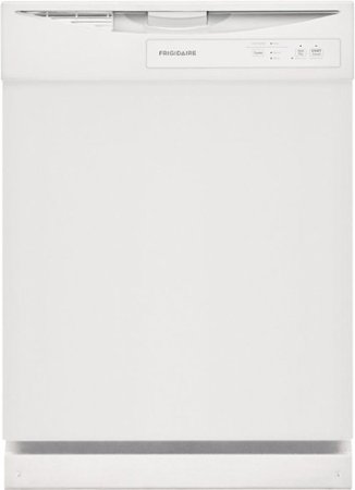 Frigidaire 24" Front Control Built-In Dishwasher, 62dba - White