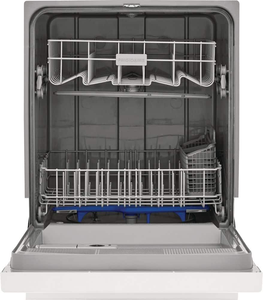 Alt View 12. Frigidaire - Frigidaire 24" Front Control Built-In Dishwasher, 62dba - White.