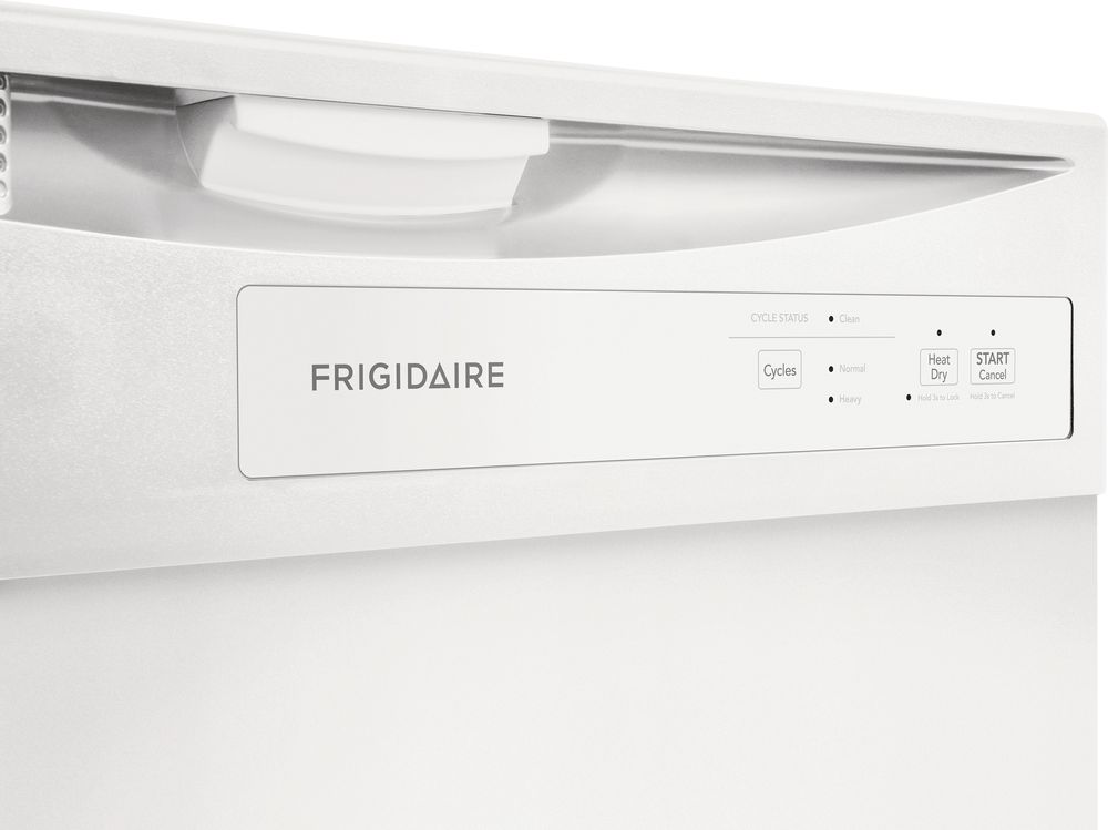 Frigidaire 24 White Built-In Dishwasher FDPC4221AW 