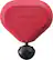 Angle. Therabody - Theragun mini Handheld Percussive Massage Device (Latest Model) with Travel Case - Red.