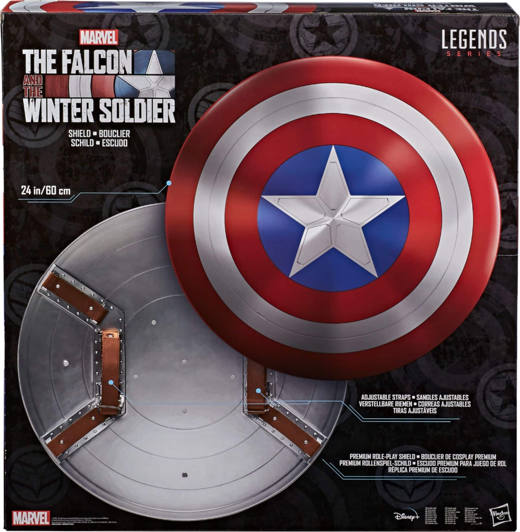 marvel legends captain america shield