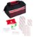 Alt View Zoom 13. Fleming Supply Roadside Emergency Kit- 55 Pieces - Black, Red.