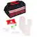 Alt View 13. Fleming Supply - Fleming Supply Roadside Emergency Kit- 55 Pieces - Black, Red.