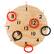 Alt View 11. Toy Time - Hook Ring Toss Game Set for Outdoor or Indoor Play, Safe Alternative to Darts for Adults and Kids.