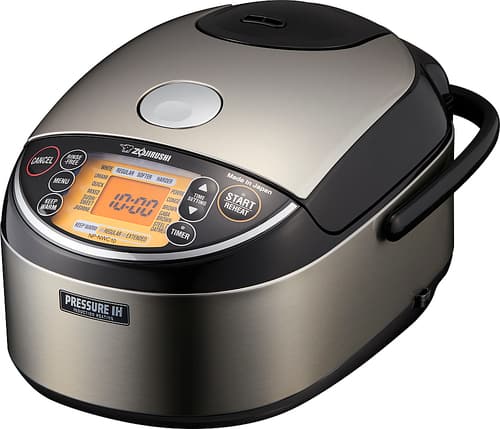 Zojirushi NP-NWC10XB Pressure Induction Heating Rice Cooker & Warmer 5.5 Cup (Uncooked)