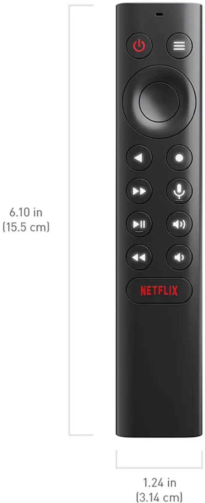 NVIDIA SHIELD Remote with Voice Black 930137002500100 - Best Buy