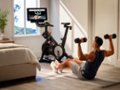 Alt View Zoom 20. NordicTrack Commercial S22i Studio Cycle with UPGRADED 22” HD Touchscreen & 30-Day iFIT Family Membership - Black.
