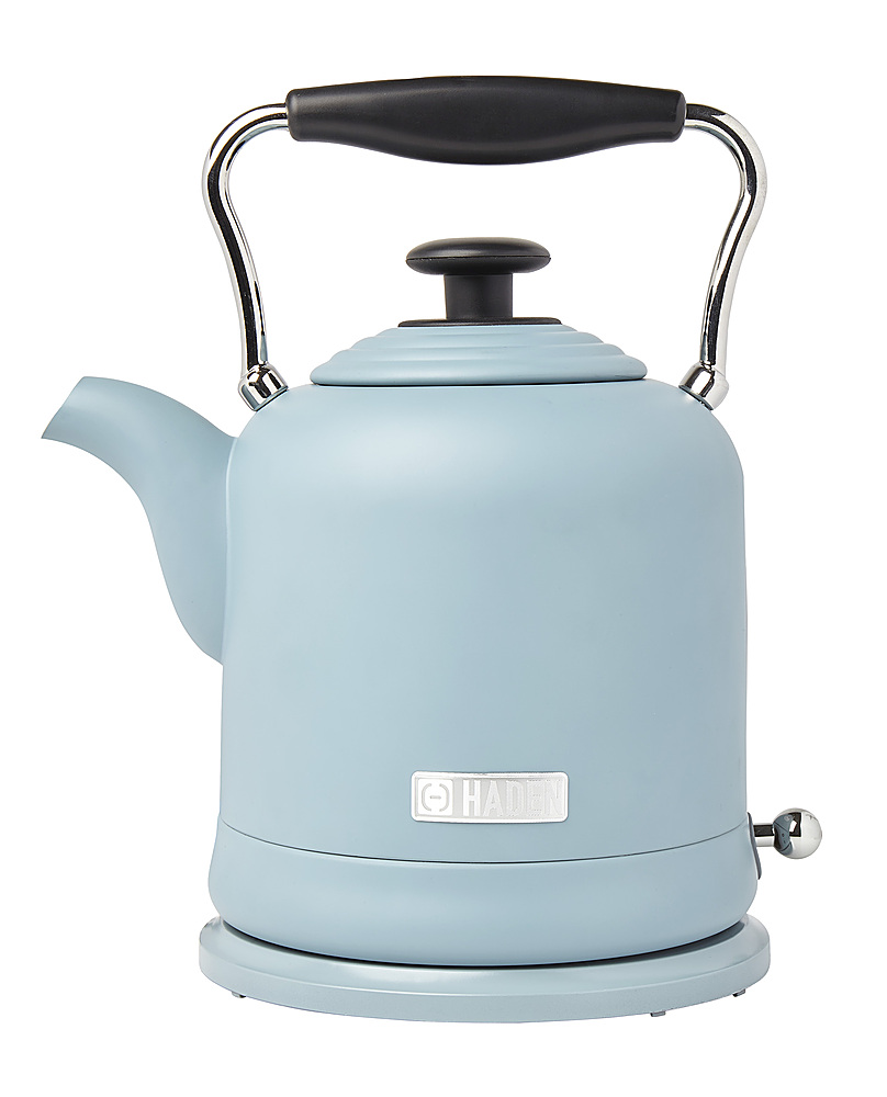 Haden Highclere 1.5 L Electric Kettle Stainless Steel with Auto Shut -Off  Poole Blue 75025 - Best Buy